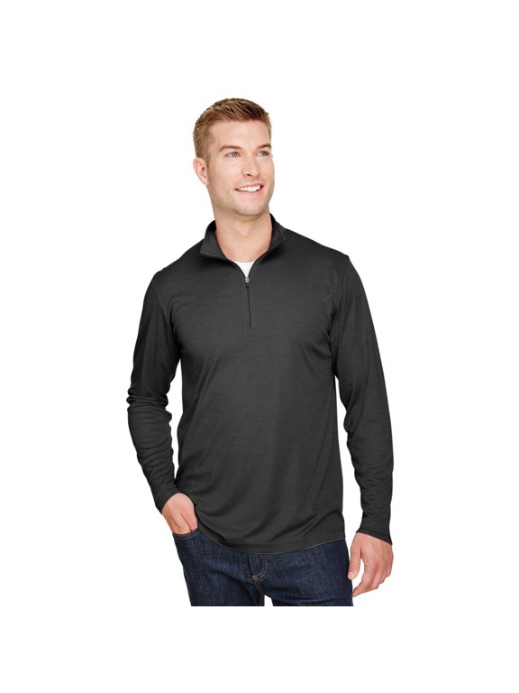 Men's Zone Sonic Heather Performance Quarter-Zip