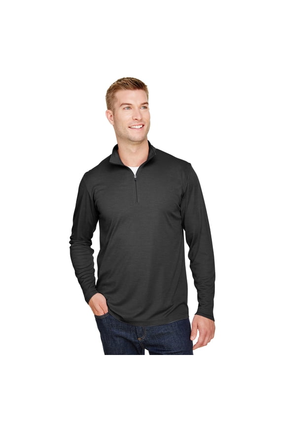 Men's Zone Sonic Heather Performance Quarter-Zip