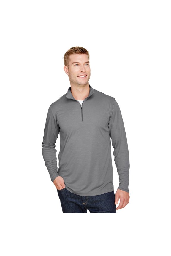 Men's Zone Sonic Heather Performance Quarter-Zip