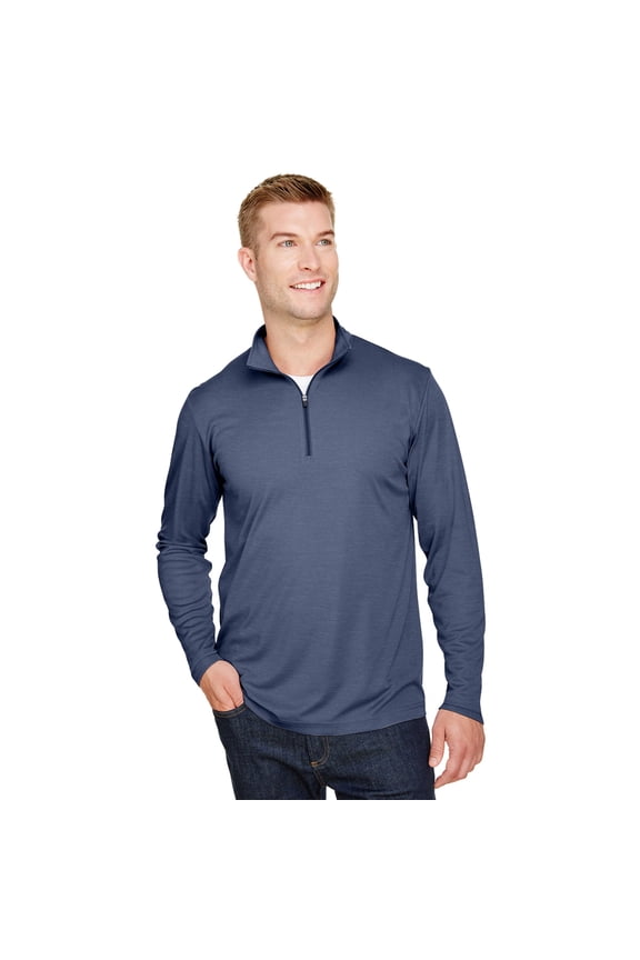 Men's Zone Sonic Heather Performance Quarter-Zip