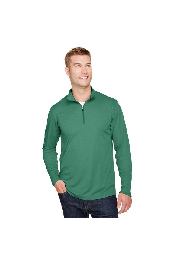 Men's Zone Sonic Heather Performance Quarter-Zip