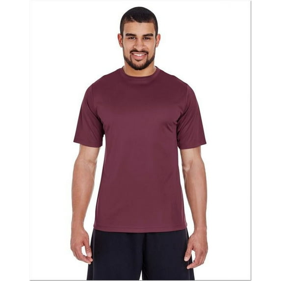Team 365 TT11 Men's Zone Performance T-Shirt-Sport Dark Maroon-XS