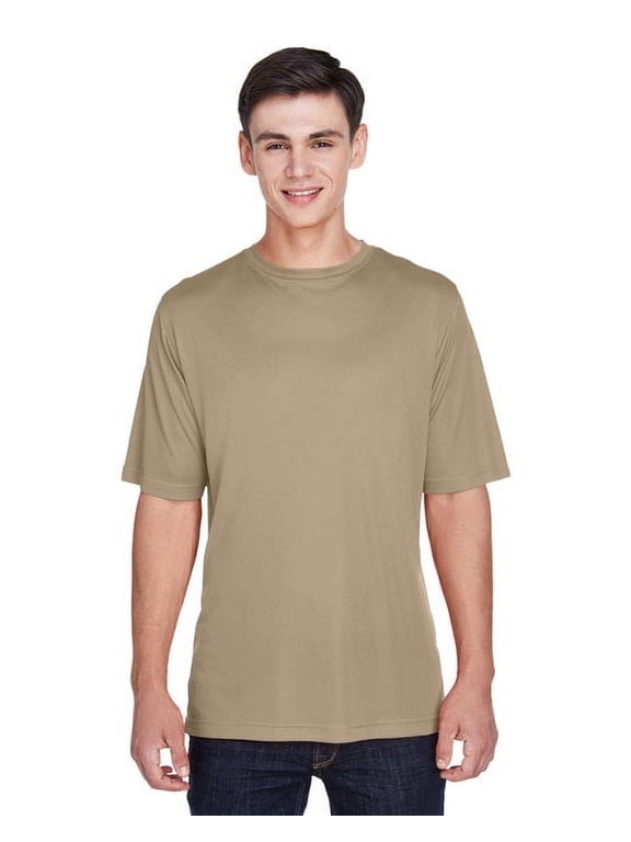 TT11 Men's Zone Performance T-Shirt-Desert Khaki-S