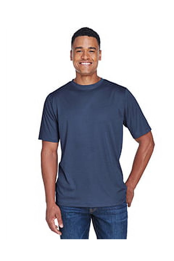 TT11H Men's Sonic Heather Performance T-Shirt-Sport Dark Navy Heather-M
