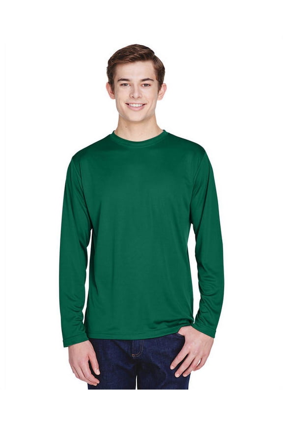 TT11L Men's Zone Performance Long Sleeve T-Shirt-Sport Forest-L