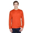 thumbnail image 1 of Team 365 TT11L Men's Zone Performance Long Sleeve T-Shirt-Sport Orange-XS, 1 of 3