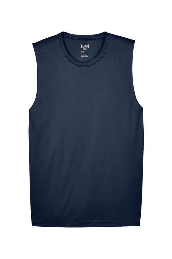 TT11M Men's Zone Performance Muscle T-Shirt-Sport Dark Navy-S