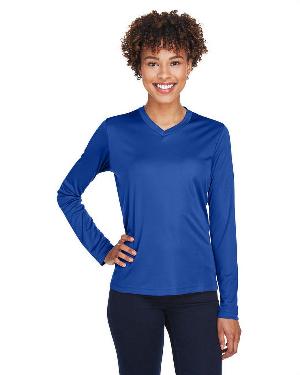Team 365 TT11WL Ladies Zone Performance Long-Sleeve T-Shirt