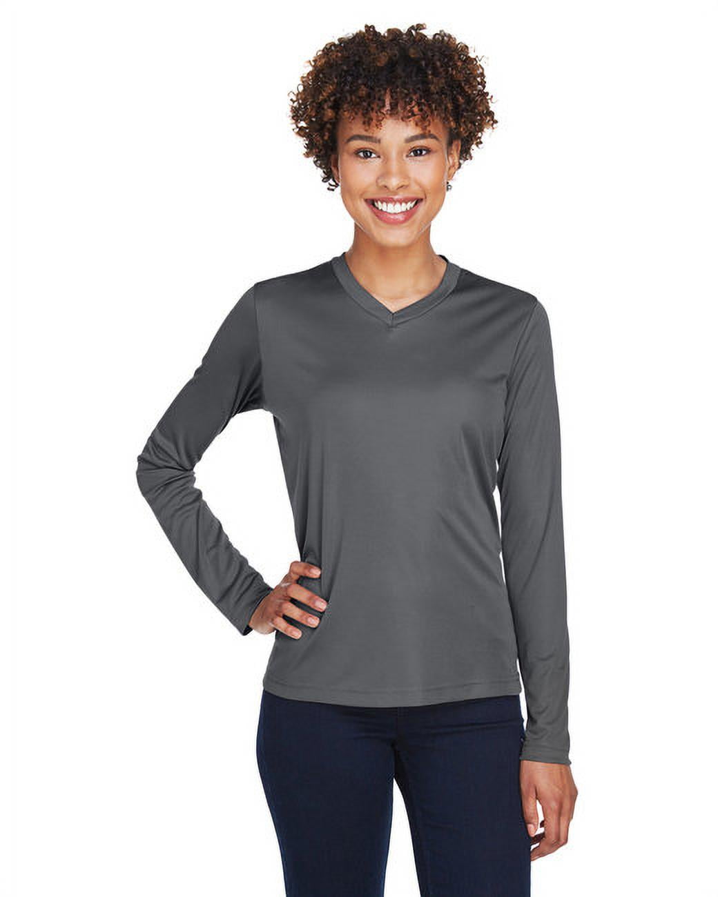 Team 365 TT11WL Ladies Zone Performance Long-Sleeve T-Shirt