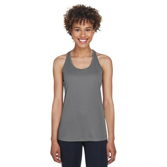 Team 365 TT11WRC Women's Zone Performance Racerback Tank-Sport Graphite-2XL