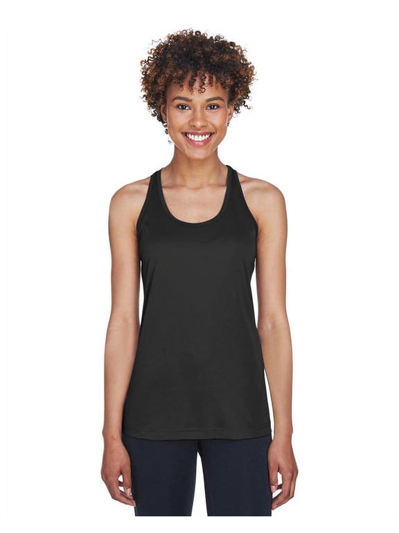 TT11WRC Women's Zone Performance Racerback Tank-Black-XS