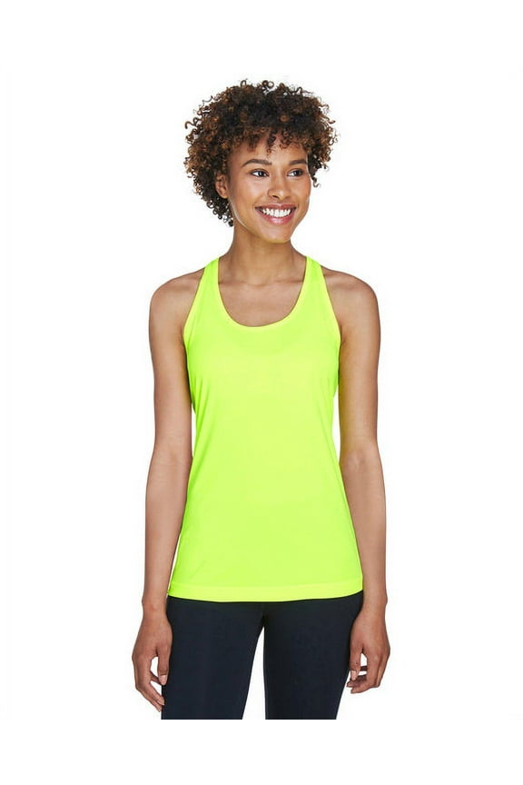 TT11WRC Women's Zone Performance Racerback Tank-Safety Yellow-2XL