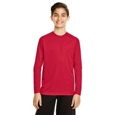 Team 365 TT11YL Youth Zone Performance Long-Sleeve T-Shirt