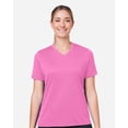 thumbnail image 1 of Team 365 TT15W Women's Zone Performance Mesh T-Shirt-Sport Charity Pink-2XL, 1 of 6