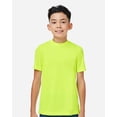 thumbnail image 1 of Team 365 TT15Y Youth Zone Performance Mesh T-Shirt-Safety Yellow-XS, 1 of 6