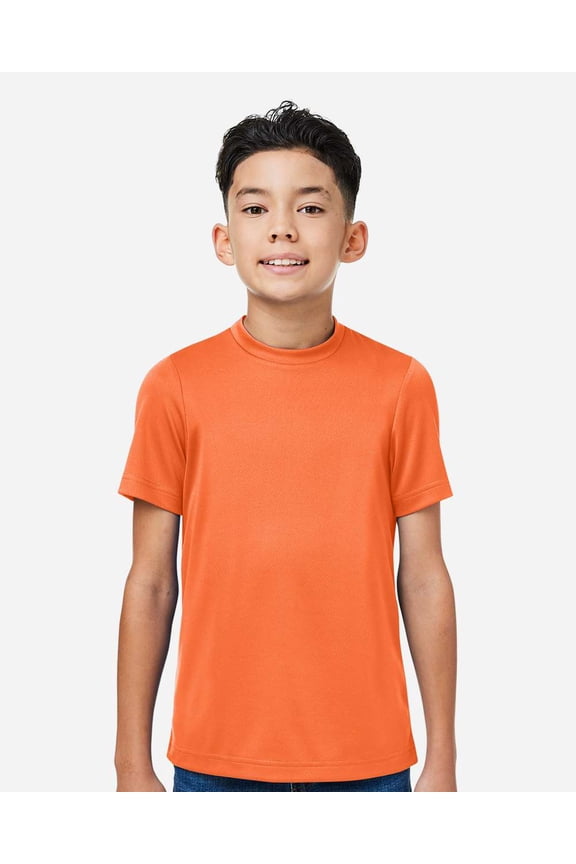 TT15Y Youth Zone Performance Mesh T-Shirt-Sport Orange-S