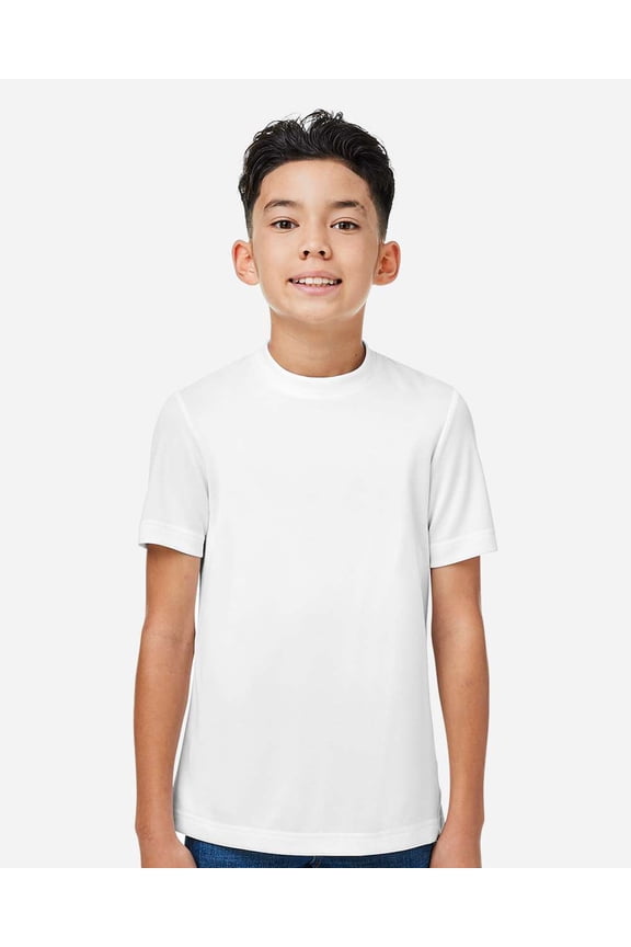 TT15Y Youth Zone Performance Mesh T-Shirt-White-S