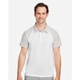 thumbnail image 1 of Team 365 TT21C Men's Command Snag-Protection Colorblock Polo-White/ Sport Silver-S, 1 of 6