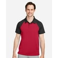 thumbnail image 1 of Team 365 TT21C Men's Command Snag-Protection Colorblock Polo-SPORT RED/ BLACK-2XL, 1 of 6