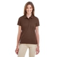thumbnail image 1 of Team 365 TT21W Ladies Command Snag-Protection Polo Shirt - Sprt Dark Brown - X-Small, 1 of 2