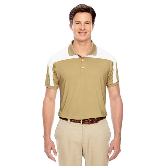 TT22 Team 365 Men's Victor Performance Polo Sport Vegas Gold L