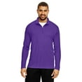 thumbnail image 1 of Team 365 TT31 Men's Zone Performance Quarter-Zip Pullover-Sport Purple-L, 1 of 3