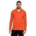 thumbnail image 1 of Team 365 TT31 Men's Zone Performance Quarter-Zip Pullover-Sport Orange-L, 1 of 3