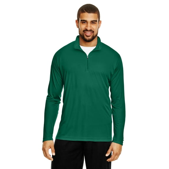 Team 365 TT31 Zone Performance Quarter-Zip - Sport Forest - 3XL