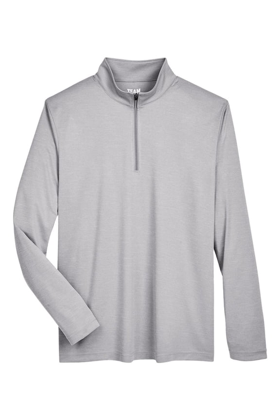 TT31H Men'S Zone Sonic Heather Performance Quarter-Zip (2 PACK)