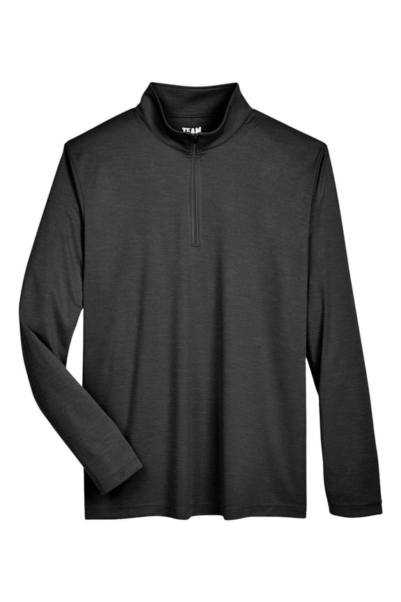 TT31H Men'S Zone Sonic Heather Performance Quarter-Zip (2 PACK)
