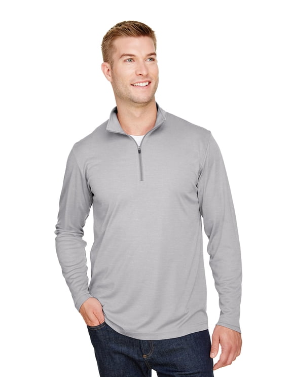 TT31H Men's Zone Sonic Heather Performance Quarter-Zip