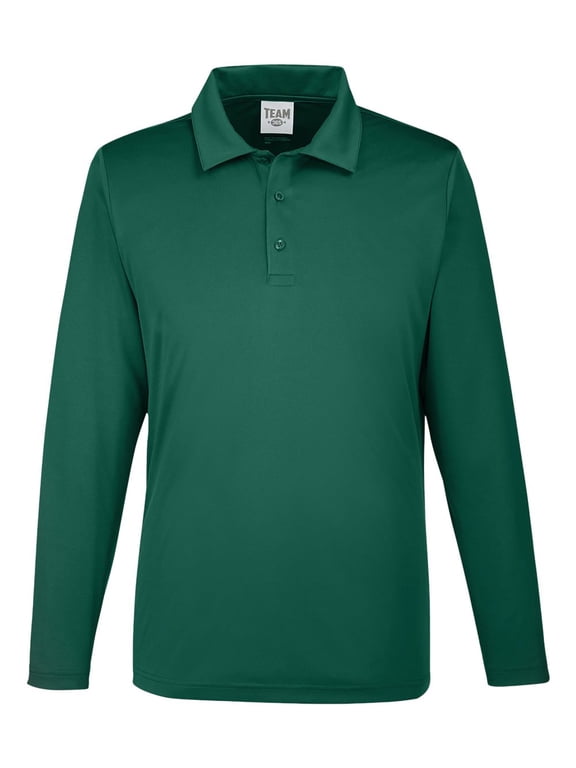 TT51L Men's Zone Performance Long Sleeve Polo (2 PACK)
