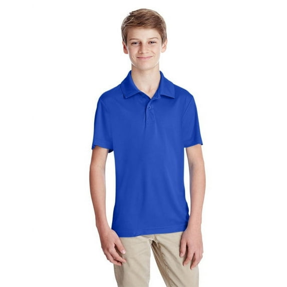Team 365 TT51Y Youth Zone Performance Polo-SPORT ROYAL-S