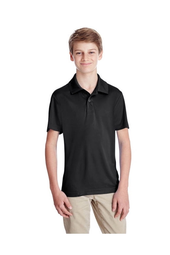TT51Y Youth Zone Performance Polo-Black-S