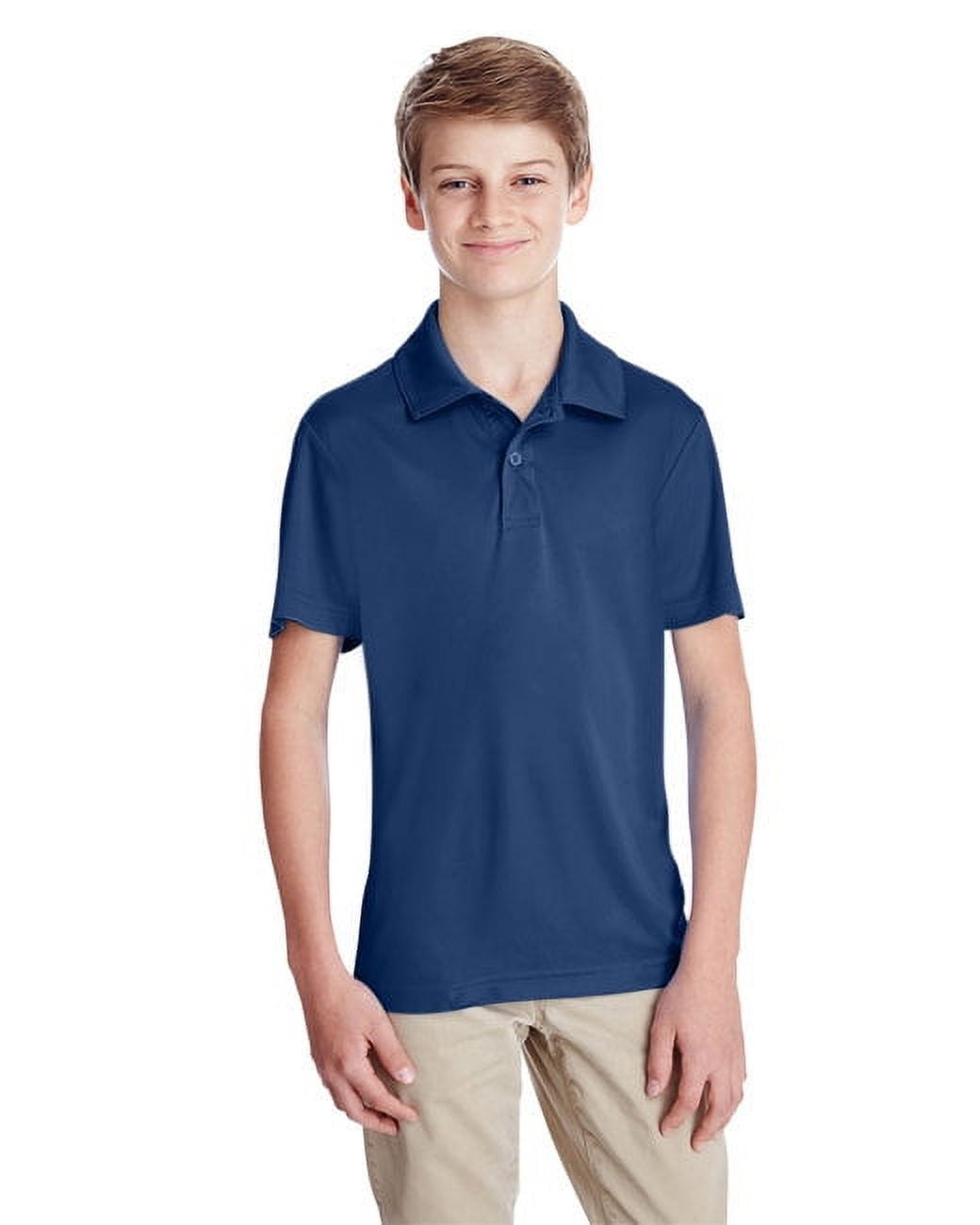 youth performance polo shirts