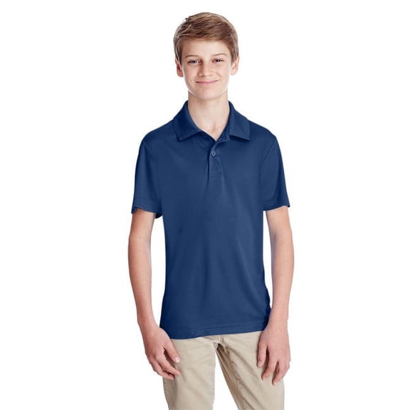 Team 365 TT51Y Youth Zone Performance Polo-Sport Dark Navy-S