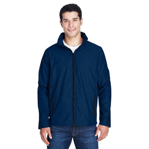 Team 365 TT70 Unisex Conquest Jacket with Mesh Lining-Sport Dark Navy-L
