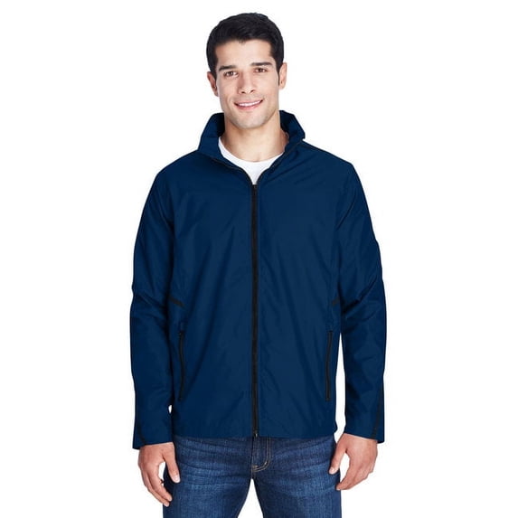 Team 365 TT70 Unisex Conquest Jacket with Mesh Lining-Sport Dark Navy-2XL
