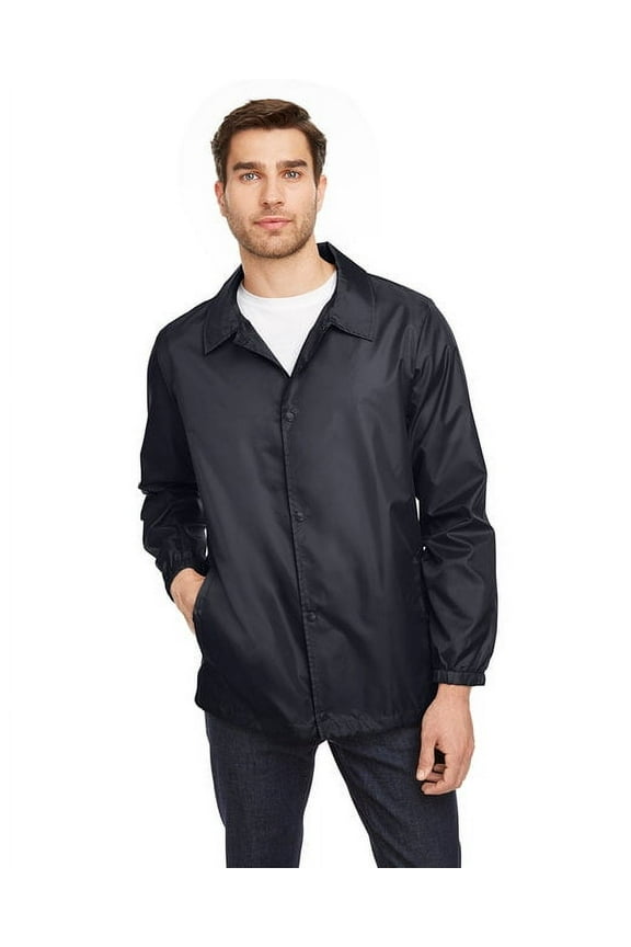 TT75 Unisex Zone Protect Coaches Jacket-Black-M