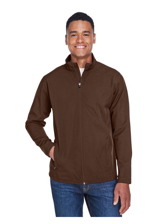 TT80 MEN'S LEADER SOFT SHELL JACKET, SPORT DARK BROWN, 4XL