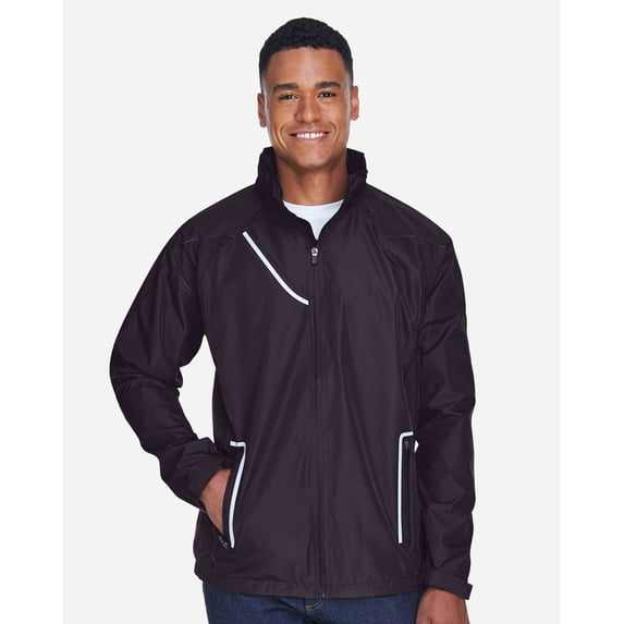 Team 365 TT86 Men's Dominator Waterproof Jacket-Black-XL