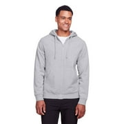 Team 365 TT95 Men's Zone HydroSport Heavyweight Full-Zip Hooded Sweatshirt