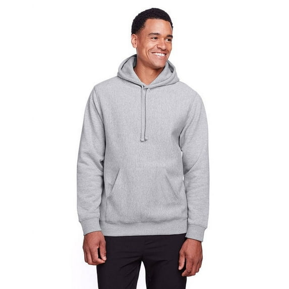 Team 365 TT96 Unisex Zone HydroSport™ Heavyweight Pullover Hooded Sweatshirt-Athletic Heather-2XL