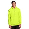thumbnail image 1 of Team 365 TT96 Unisex Zone HydroSport™ Heavyweight Pullover Hooded Sweatshirt-Safety Yellow-XS, 1 of 3