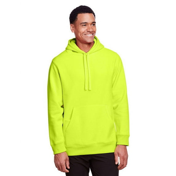 Team 365 TT96 Unisex Zone HydroSport™ Heavyweight Pullover Hooded Sweatshirt-Safety Yellow-2XL