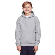 TEAM 365 Youth Zone HydroSport™ Heavyweight Pullover Hooded Sweatshirt - BLACK - XL