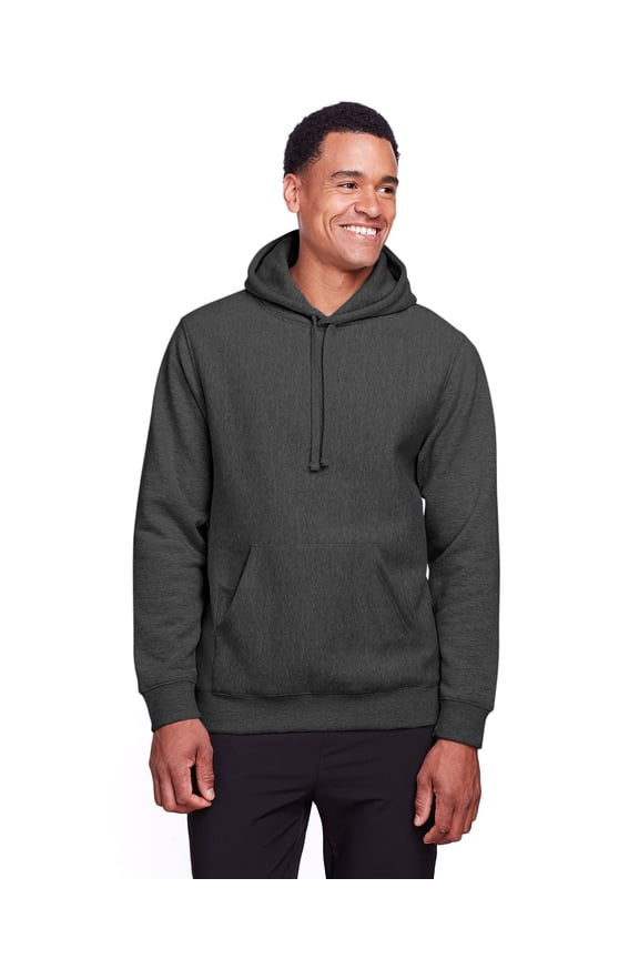, The Adult Zone HydroSportâ„¢ Heavyweight Pullover Hooded Sweatshirt - DARK GREY HEATHR - L