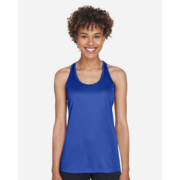 Team 365 TT11WRC Women's Zone Performance Racerback Tank-SPORT ROYAL-L