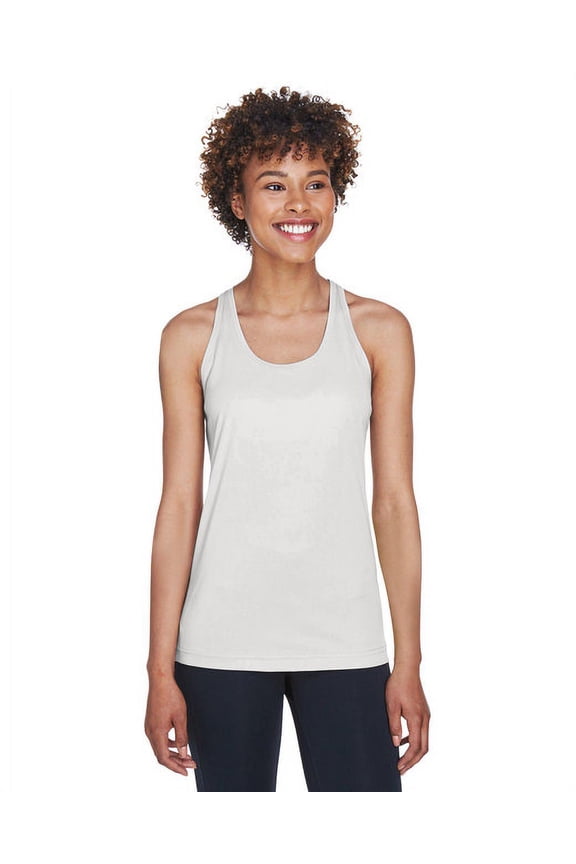 , The Ladies' Zone Performance Racerback Tank - SPORT SILVER - L