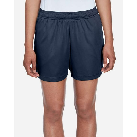 Team 365 TT11SHW Women's Zone Performance Shorts-Sport Dark Navy-XS